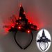 Halloween LED luminous headdress female witch magic show party hat_viptrois.com