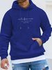 Men's Autumn And Winter Casual And Fashionable Loose Hoodie, California Inspired Letter Print, Warm Long Sleeved Pullover Sweater_viptrois.com