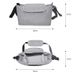 XUANMU Stroller Bag Baby Diaper Mummy Bag Large Capacity Stroller Organizer Cup Holder Feeding Bottle Stroller Accessories Hanging Bag XB022_viptrois.com