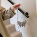 Women's Clutches Bags Mini Metal Small Bag For Women, Fashionable Water Diamond, Niche Butterfly Design Chain Box Bag_viptrois.com