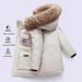 Handsome Goose Down Jacket 08 Expedition Thick Windproof Winter Parka Parent Child Wear Children's Clothing Hooded Jacket_viptrois.com
