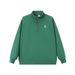 Men's Clothing AA 320g Stand Collar Half Zip Sweatshirt Men's Loose US Embroidered Versatile Trendy American Style Top Wholesale_viptrois.com