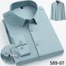 Seamless Bonded Stretch Shirt For Men – Wrinkle-Free & Breathable Business Casual Long Sleeve Shirt_viptrois.com