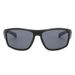 Simple Square Frame Sports Sunglasses - Full Frame Sand Black Cycling Glasses With Elastic Paint_viptrois.com