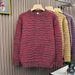 Ma Hai Plush Sweater, Warm Sweater, Loose Round Neck Pullover Sweater_viptrois.com