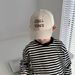 Children's Duck Tongue Spring Autumn Thin Boys Girls Baseball Letter Embroidered Hat Baby Sunshade and Sunscreen Korean_viptrois.com