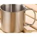 Collapsible Water 304 Stainless Steel Outdoor Special Metal Mug Tea Camping Portable Coffee Cup_viptrois.com