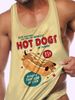 Men's Clothing 3D Digital Printing Leisure Sports Pullover Sleeveless Vest_viptrois.com