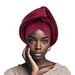 Women's Scarves New Multi Layer Cross Slimming Baotou Hat Muslim Hat Hat_viptrois.com