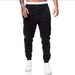 Men's Fleece-Lined Jogger Pants – Winter Warm Polyester Trousers With Drawstring Waist (XS–XXL, Moisture-Wicking, Anti-Pilling)_viptrois.com