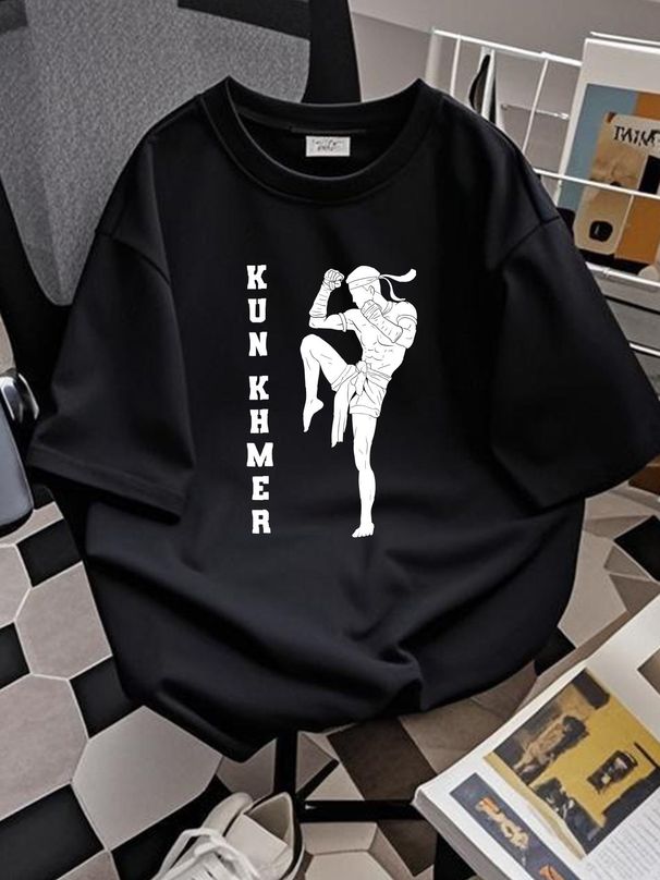 New Limited Cambodia Martial Art, Cambodian Khmer Kun Khmer Bokator T-Shirt Unisex Stylish Fashion Homme Slightly Streetwear Casual Soft Stretched_viptrois.com