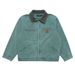 Men's Clothing Colorblock lapel zipper jacket for men high street fashion brand spring and autumn loose casual canvas workwear denim jacket_viptrois.com