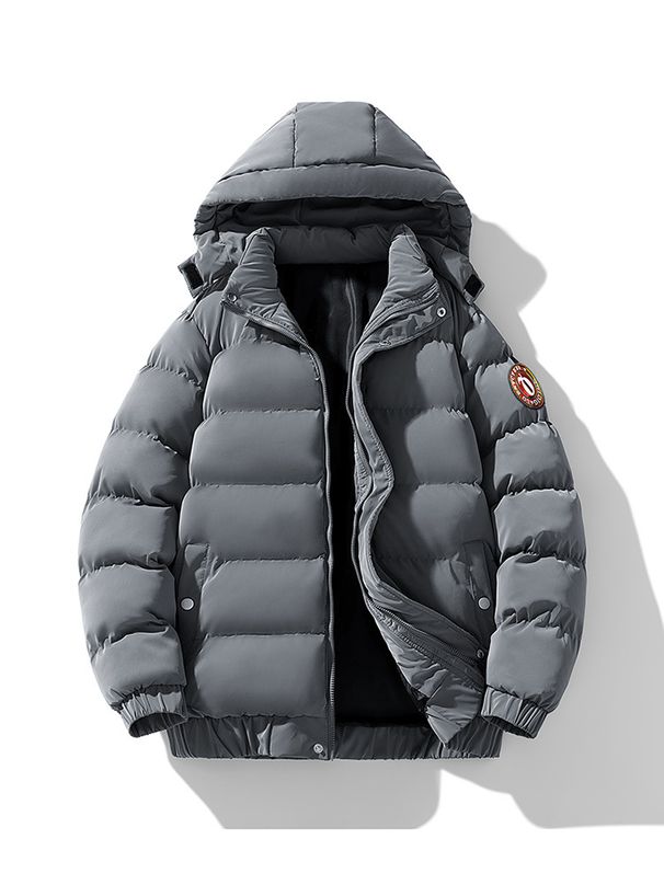 Men's Clothing New Winter Cotton Padded Jacket Short Cotton Padded Jacket Loose Style Bread Coat_viptrois.com