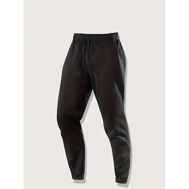 Men's Casual Jogger Pants - Retro Loose Fit Workout Trousers For Running, Gym & Streetwear | High Waist Elastic Waistband_viptrois.com