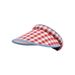 Summer Plaid Sun Hat For Women Fashionable And Versatile Small Fresh Fisherman Hat High End Large Brim Sun Protection Empty Top Hat_viptrois.com