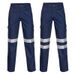 Men's Clothing Reflective Strip Work Pants Men Construction Workers Underground Engineering Dock Labor Protection Pure Cotton Work Clothes_viptrois.com