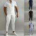 Summer Menswear Slim Fit Trend Youth Leisure Sports Set_viptrois.com