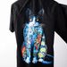 Cat Print Men's Short Sleeve Shirt - Wrinkle-Free Cotton Slim Fit Casual Shirt With Digital Art Design_viptrois.com