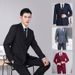 Men's Clothing Suits, Korean Version For Work, Korean Version, Slim Suits, Group Suits, Groomsmen Suits, Business Formal Wear, Autumn And Winter_viptrois.com