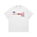 New Casual Letter Short Sleeves, Men's Loose Short Sleeves, American Small Neckline Trendy Top_viptrois.com