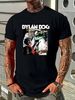 Vintage 1991 Dylan Dog T Shirt 90s 1990s Italian Horror Comics Graphic Versatile Homme Slightly Soft Stylish Comfortable Breathable Casual_viptrois.com