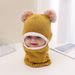 Kids'hats Children's hats and necklaces with wool thickened ear-protection overheads winter for men and women_viptrois.com
