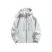 Monochrome Man- 2025 New Couple Style Spring And Autumn Hooded Men's Jacket High-End Fashion Handsome Zipper Cross-Border_viptrois.com