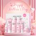 LAIKOU Sakura Box 6pcs Skincare Set, Gentle Formula Serum 0.59 Moisturizer 0.88oz, Eye Cream 0.53oz, Toner Pores_viptrois.com