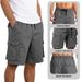 Men's Clothing Men's Multi Pocket Cargo Shorts Summer Breathable Loose Casual Versatile Five Point For Formal & Casual_viptrois.com