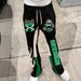 Men's Clothing New Fashion Brand Fashion Flame Skull Casual Fashion Slightly Elastic Fabric Flared Pants Fashionable And Versatile_viptrois.com