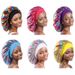 New Large Nightcap European And American Style All Match Laser Satin Shower Cap Home Washing Hair Care Cap Nightcap_viptrois.com