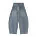 Fun Star Decoration Design Sense Scimitar Jeans Men's Vibe Trend American Style Personality Small Banana Wide-Leg Long_viptrois.com