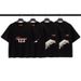 Men's Clothing White Dove High Street Cotton Loose Casual Men's And Women's American Same Style Couple Short Sleeved T-shirt_viptrois.com