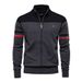 Pure 2024 Autumn Winter European Size Cross-Border Cardigan Sweater Zipper Knitwear High-Quality Men's Fashion New_viptrois.com
