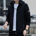 Pulse 2025 Autumn Winter Hooded New Men's Windbreaker Top Student Casual Jacket_viptrois.com
