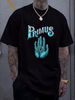 Primus Band Poster Black T-Shirt Short Sleeve Soft Comfortable Designer Clothes Breathable Stylish Fashion Unisex Homme Casual Slightly Versatile_viptrois.com