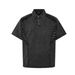 Jia Yiku Men's Trendy Distressed Polo Shirt Washed Frayed Edge Short Sleeve Pure Cotton American Brand Summer T-Shirt_viptrois.com