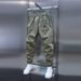 Summer Thin Perforated Quick-drying Air-conditioned Pants, Men's Loose Tight-fitting Harem Pants, Ice Silk Drawstring Pants_viptrois.com