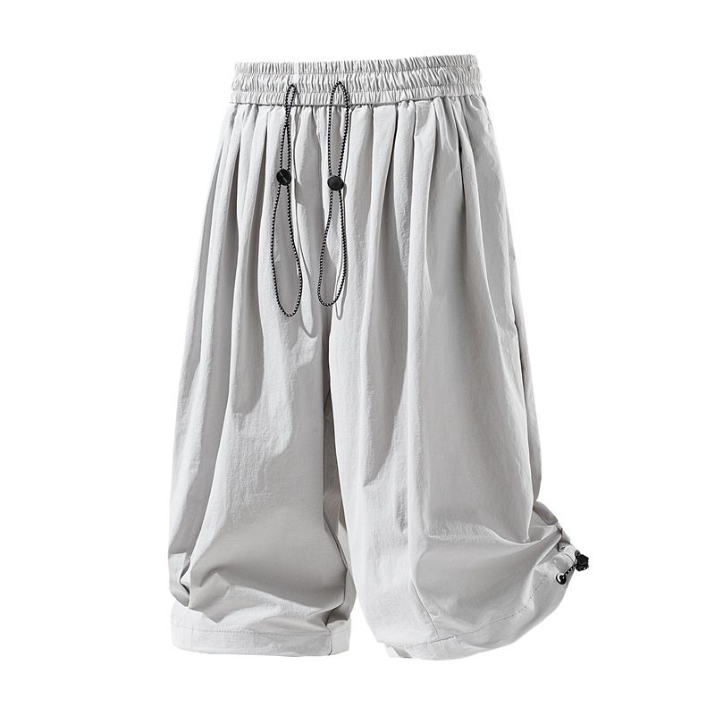New Summer Spandex Fabric Breathable And Cool Sensation Fashionable And Trendy Men's Five-inch Shorts, Loose Fit_viptrois.com