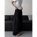 Men's Streetwear Baggy Cargo Pants With Wide Leg & Structural Tailoring – Casual High Waist Sweatpants In Grey & Black_viptrois.com