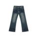 EF JEANS | 2025 Spring New Micro-horn Slim-fit Water Ripple Polished White Casual Washed Jeans For Men And Women_viptrois.com