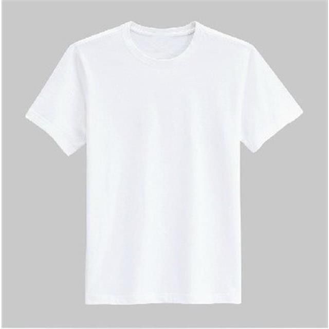 Men's Clothing Solid Color Short Sleeved T Shirt Men's Summer Versatile Student Loose Five Point Sleeve T Shirt Half Sleeved Top Bottoming Shirt_viptrois.com