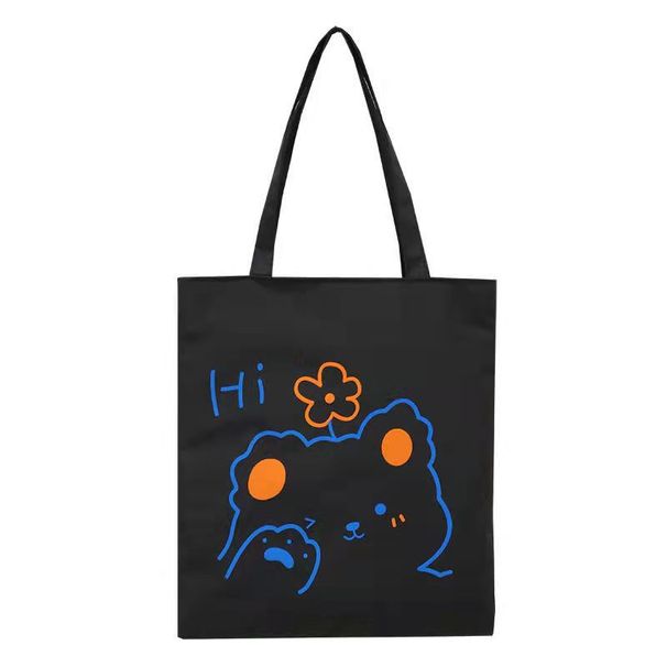 Women's Bags New Canvas Bag Student Tutoring Canvas Bag Puppy Red Shoulder Canvas Bag Simple Women's Bag_viptrois.com