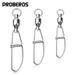 Large Giant Object Eight-Character Swivel Stainless Steel Connector Bearing Double Buckle Pin Supplies Fishing Gear_viptrois.com
