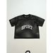 American-style Summer Digital Print Rugby Jersey With Hollow Mesh, Loose Fit, Unisex Short-sleeve T-shirt_viptrois.com