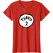 Camiseta Con El Emblema De Dr. Seuss Thing 2_viptrois.com