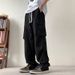 Men's Clothing Straight Casual Pants Summer Versatile Work Pants Thin Boys Teenagers Trousers_viptrois.com