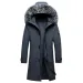 Herren Warm Weiße Enten Daunen Kapuzen Jacke Parkas Multi Taschen Mantel Männlich Winter Lange Männer Wind Dichte Daunen Jacke Mäntel_viptrois.com