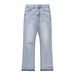 Men's Clothing Niche Trendy Brand Washed Old Loose Men's Hole Cleanfit Jeans_viptrois.com
