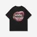 Men's Clothing T Shirt Y2k Mouth Print T Shirt Men's Summer Harajuku Street Wear Classic Cotton Casual Short Sleeved Men_viptrois.com